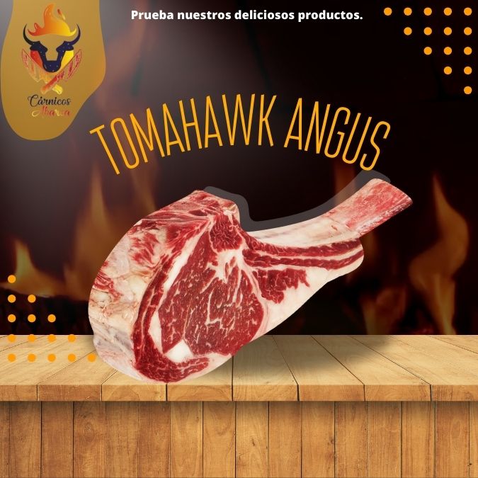 TOMAHAWK DE RES ANGUS / Precio: $270.00