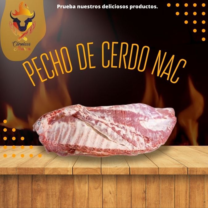 PECHO DE CERDO NAC ENTERO / Precio: $80.00