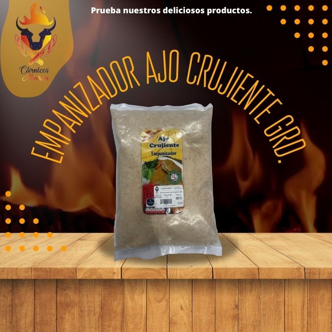 EMPANIZADOR AJO CRUJIENTE GRD. / Precio: $90.00