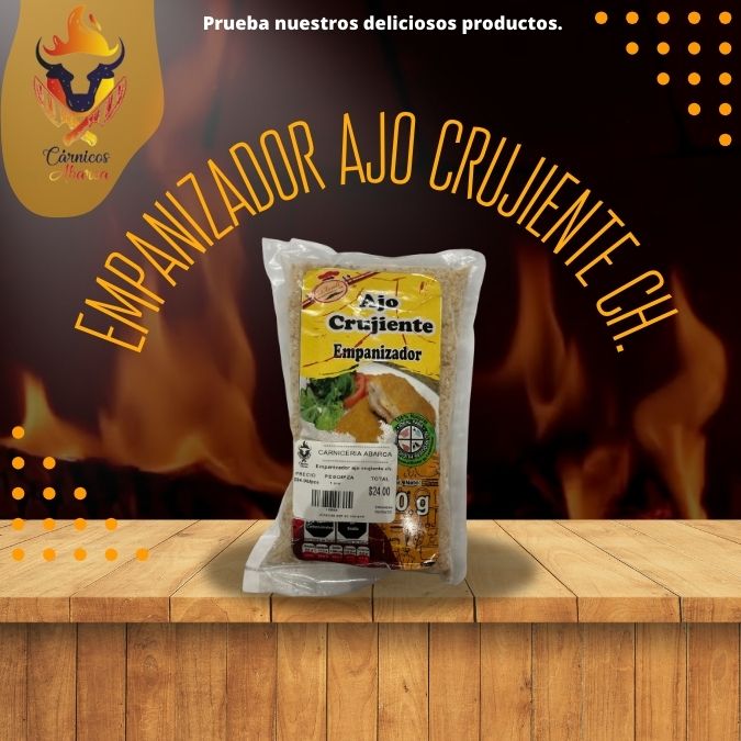 EMPANIZADOR AJO CRUJIENTE CH. / Precio: $24.00