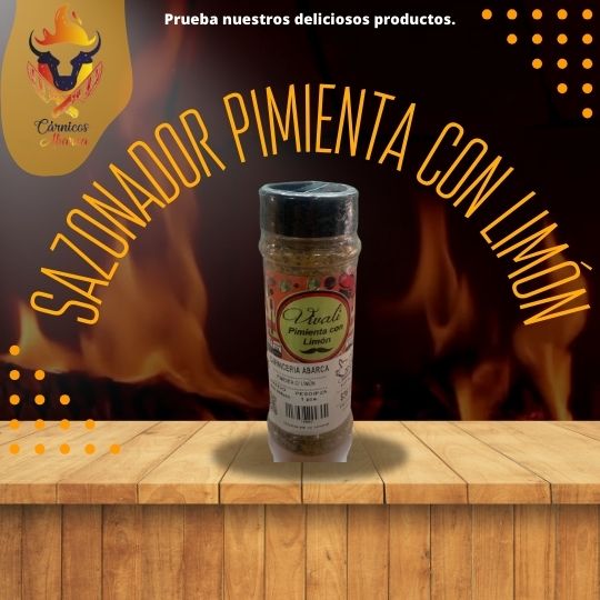 SAZONADOR PIMIENTA CON LIMóN / Precio: $32.00