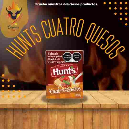 SALSA HUNTS CUATRO QUESOS 360GR / Precio: $28.00