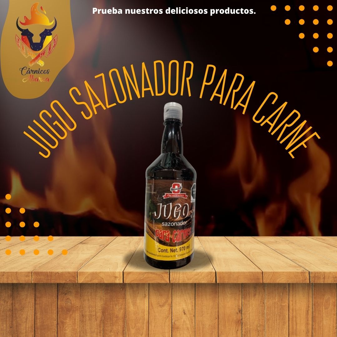 JUGO SAZONADOR PARA CARNE 1 LITRO / Precio: $120.00