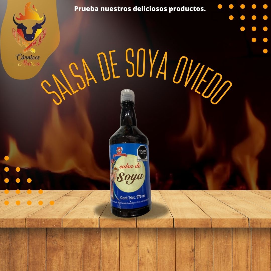 SALSA DE SOYA OVIEDO 1 LITRO / Precio: $120.00