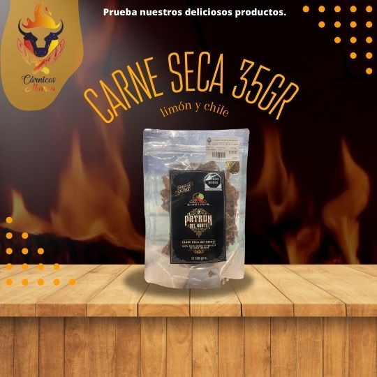 CARNE SECA LIMON Y CHILE 35GR / Precio: $55.00