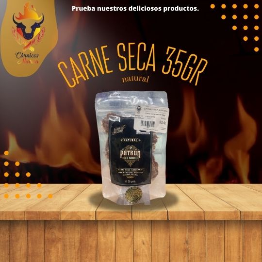 CARNE SECA NATURAL 35GR / Precio: $55.00