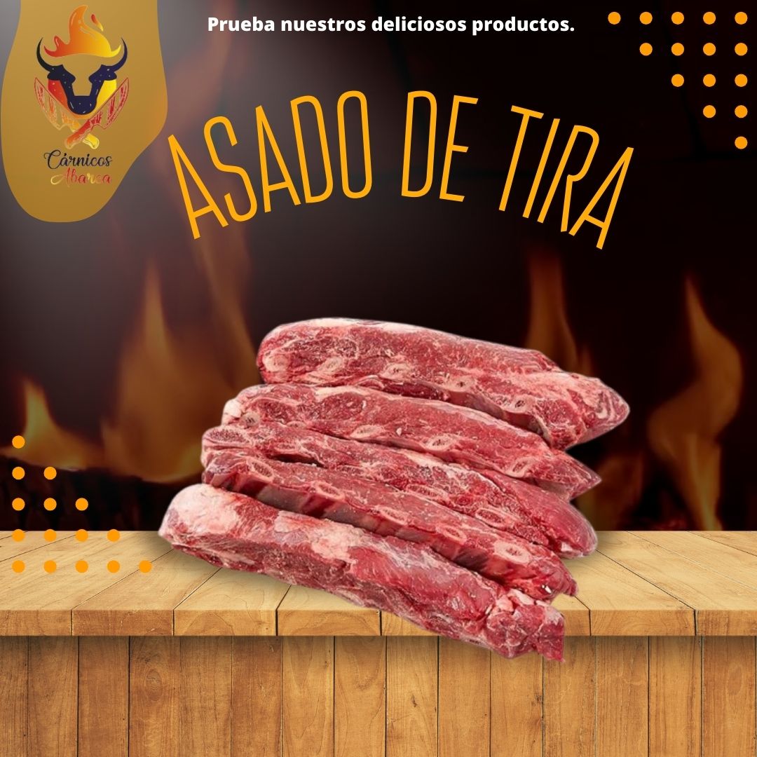 ASADO DE TIRA / Precio: $160.00