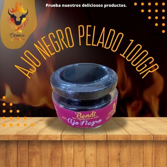 AJO NEGRO PELADO 100G / Precio: $99.00