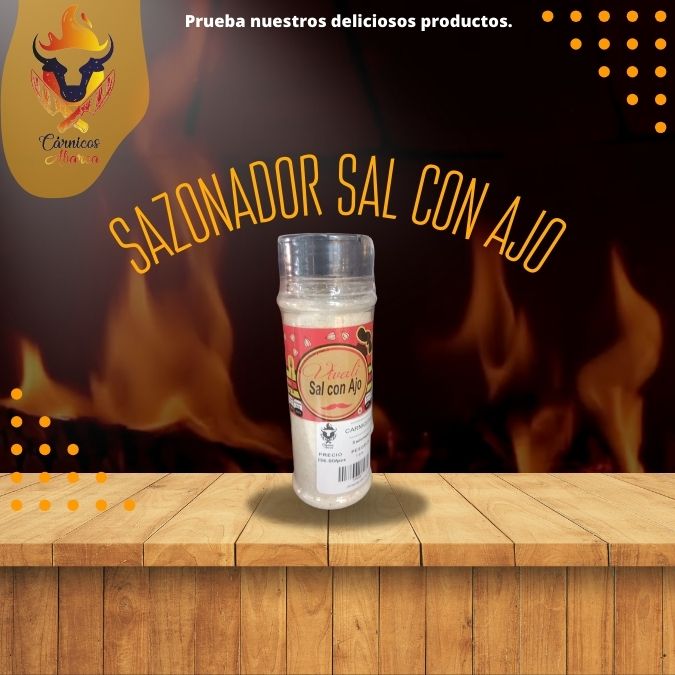 SAZONADOR SAL CON AJO / Precio: $32.00