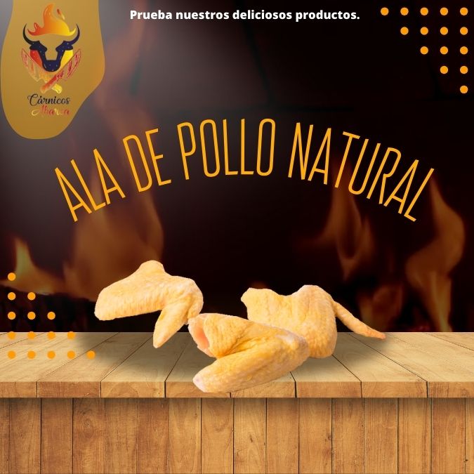 ALA DE POLLO NATURAL / Precio: $66.00